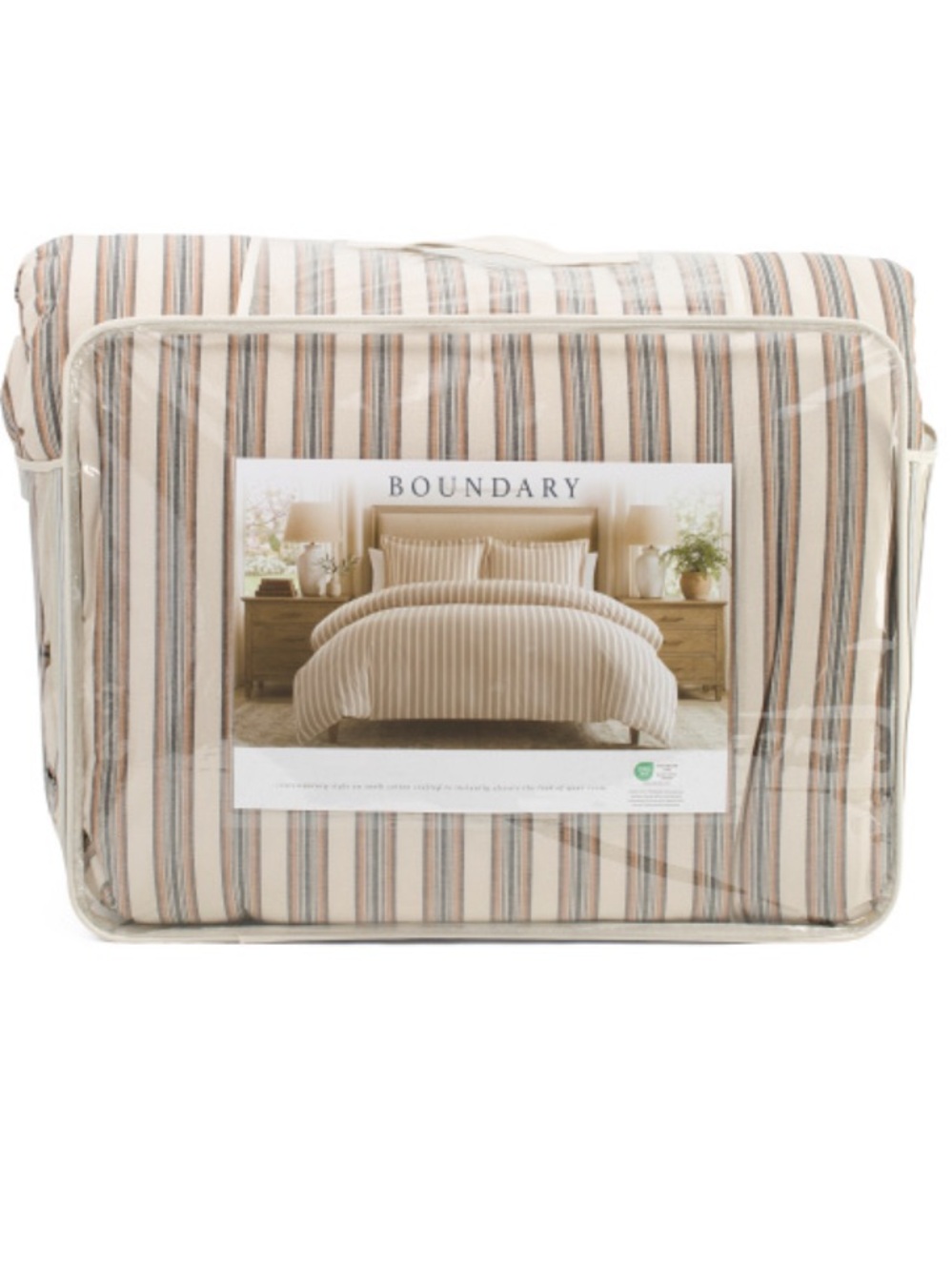 Boundary Stripe Comforter Set - Classic Home Bedding